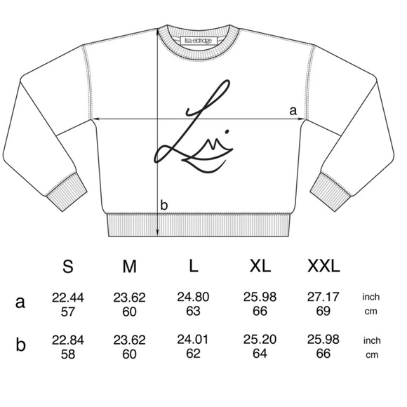 Lisa Eldridge Studio Sweatshirt, grey, small - Picture 7 of 7